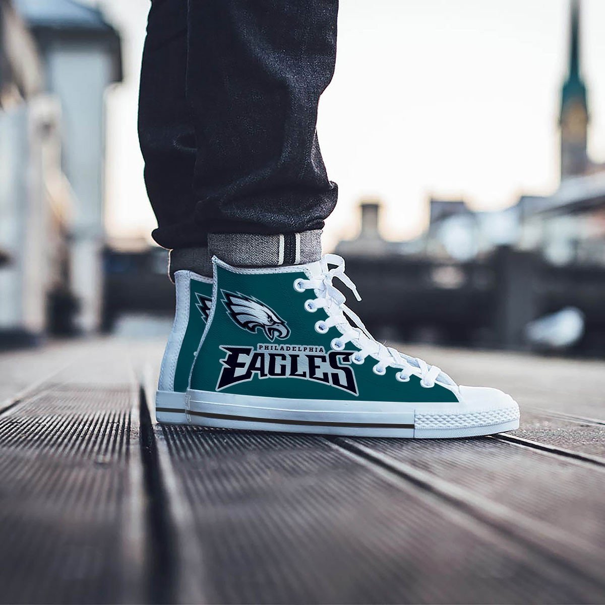 Eagles converse shoes Clearance