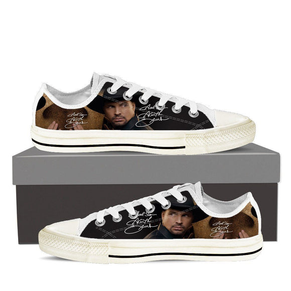 garth brooks mens low cut sneakers