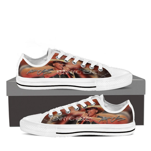 kenny chesney ladies low cut sneakers