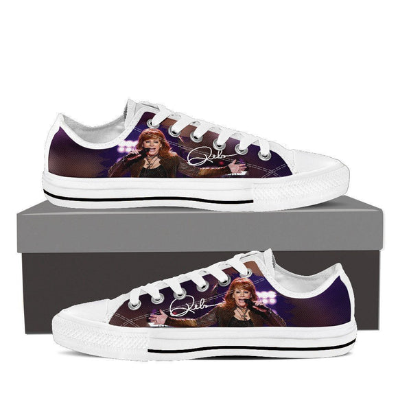 reba mcentire mens low cut sneakers