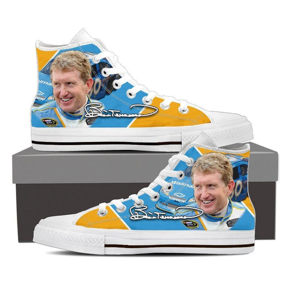 bill elliott new ladies high top sneakers