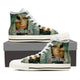 lady gaga ladies high top sneakers