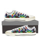 jerry garcia ladies low cut sneakers