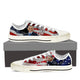 obama  ladies low cut sneakers