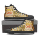 sous chefs ladies high top sneakers