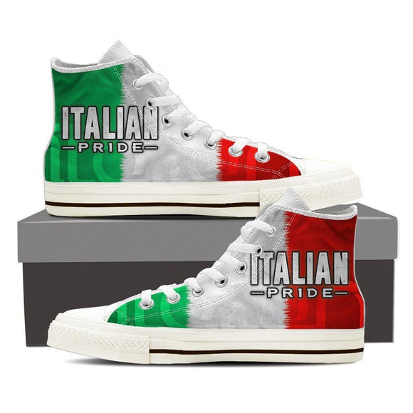 italian pride mens high top sneakers high top