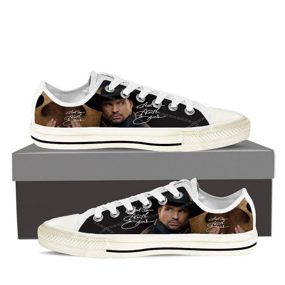 garth brooks ladies low cut sneakers