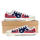 houston texans mens low cut sneakers cut