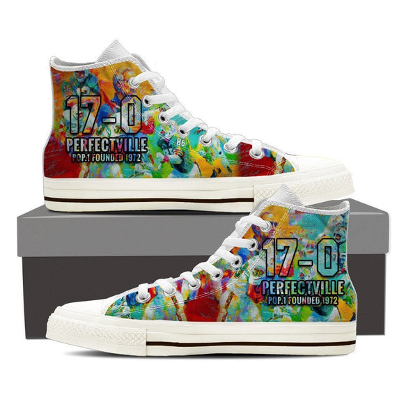 17 0 perfectville 1972 ladies high top sneakers