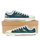 philadelphia eagles mens low cut sneakers cut