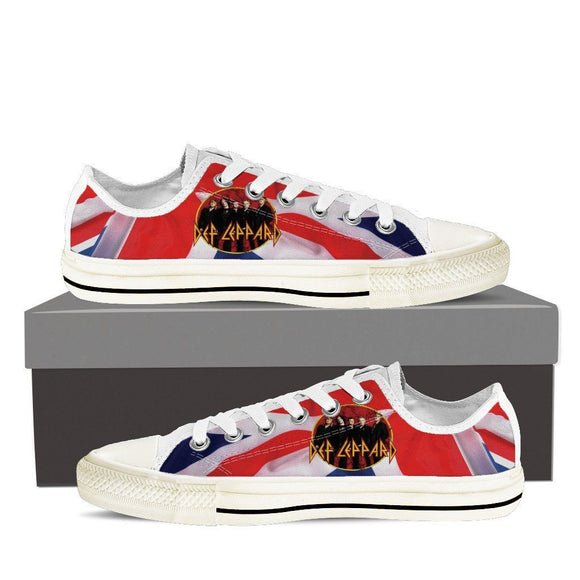 def leppard new mens low cut sneakers