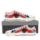 def leppard new mens low cut sneakers