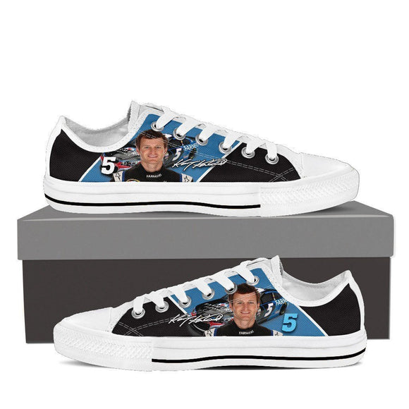 kasey kahne ladies low cut sneakers