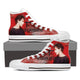 indochine band ladies high top sneakers