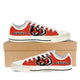cincinnati bengals ladies low cut sneakers