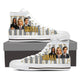 nirvana ladies high top sneakers
