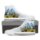 the beach boys ladies high top sneakers