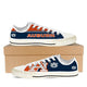 auburn tigers ladies low cut sneakers top