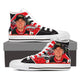 kurt busch new ladies high top sneakers