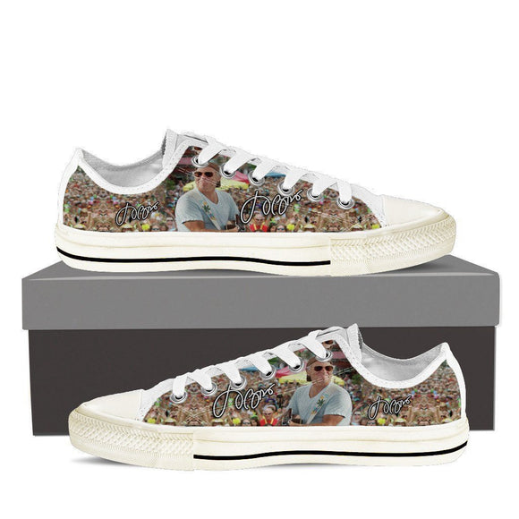 jimmy buffett mens low cut sneakers