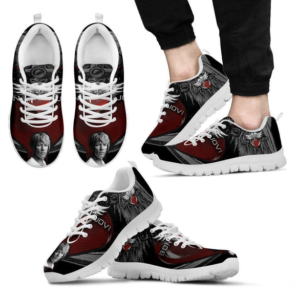 bon jovi mens high top sneakers sneaker