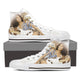 whitney houston ladies high top sneakers