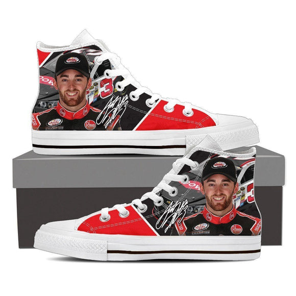 austin dillon mens high top sneakers