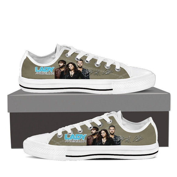 lady antebellum mens low cut sneakers
