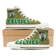 boston celtics mens high top sneakers high top
