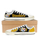 pittsburg steelers mens low cut sneakers cut 1