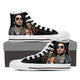 lenny kravitz mens high top sneakers