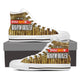 psychotic ironworker mens high top sneakers