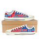 new york rangers mens low cut sneakers cut