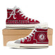 alabama crimson tide mens high top sneakers high top