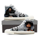 snoop  ladies high top sneakers