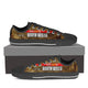 psychotic ironworker ladies low cut sneakers
