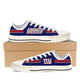 new york giants mens low cut sneakers cut