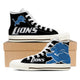 detroit lions mens high top sneakers high top