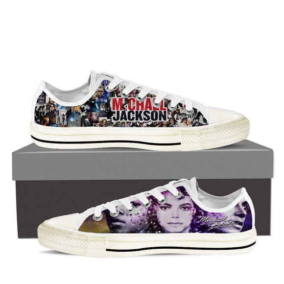 michael jackson ladies low cut sneakers