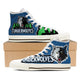 minnesota timberwolves ladies high top sneakers