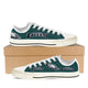 philadelphia eagles ladies low cut sneakers