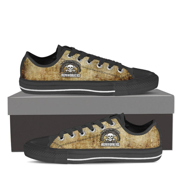 ironworkers ladies low cut sneakers