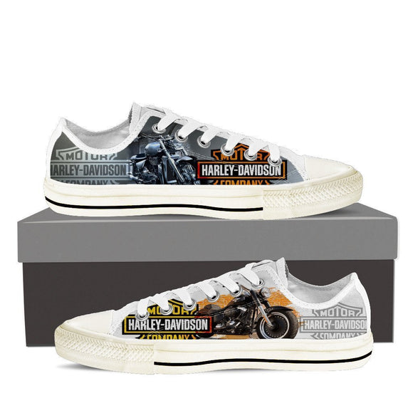 harley davidson mens low cut sneakers cut