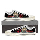 vendetta ladies low cut sneakers
