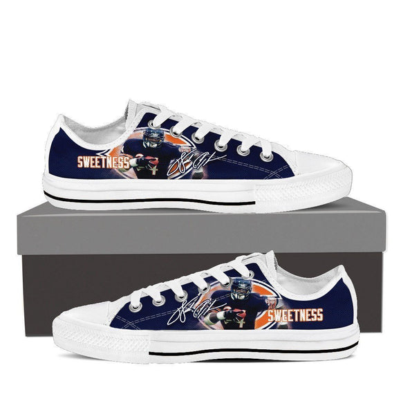walter payton mens low cut sneakers