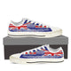 british roots ladies low cut sneakers