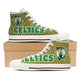 boston celtics ladies high top sneakers