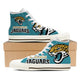 jacksonville jaguars ladies high top sneakers