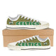 boston celtics ladies low cut sneakers