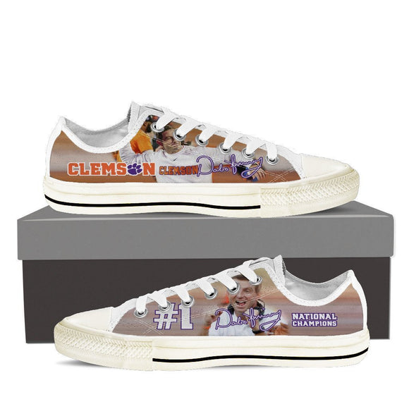 dabo swinney mens low cut sneakers cut